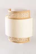 Canera Ivory Side Wall Applique - Wood Edges