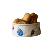 Festive Ornaments Breadbasket