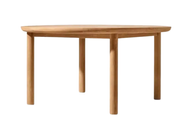 Rome Round Wood Dining Table