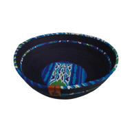 Ramadan Blue Khayamiya Bread Basket