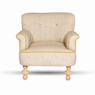 Boho Beech Wood Armchair