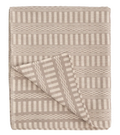 Greige Dash Bed Cover