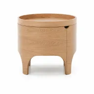 Lastro Solid Wood Side Table