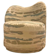 Aida Chair – Fully Upholstered Seat Inspired by Coastal Sand