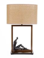 Contemplation Brass Table Lamp