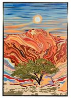 Darwisha Mountain Goats Canvas Print