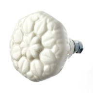 White Moroccan Nights Knob