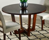 Round Wooden Dining Table