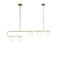 Demi Ceiling Lamp - Gold & White - YL.6449