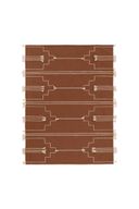 Brown Drift Handwoven Wool Rug With Cotton Base