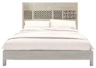 Arket Engraved Headboard Bed