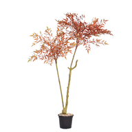 Artificial Woody Red Fern 120 cm