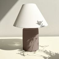 Tuscan Table Lamp in Mocha