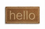 Hello Entrance Doormat CL-40