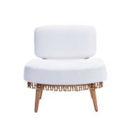 Shakhaleel Beech Wood Lounge Chair