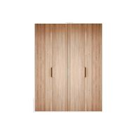 Hinged Wardrobe Closet With 5 Shelves - 180 cm