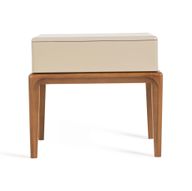 Hazel Nightstand - Solid Beech Wood - 1 Drawer