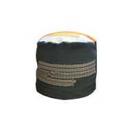 Sun Scene Kilim Pouf