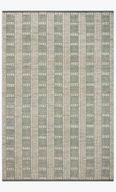 Green strokes kilim rug