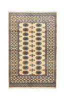 Handmade Beige Pakistani Bukhara Rug