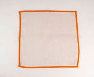 Cloth with Orange Border