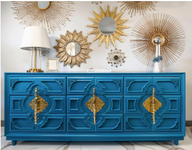 Statement Buffet/Sideboard - Brass Handles