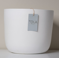 Off-White Tova Clay Pot