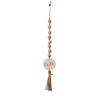 Faith Wooden Bead Garland