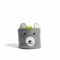 Grey Bear Storage Basket