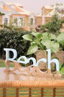 Beach zen calligraphy