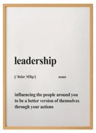 Definition of Leadership Print