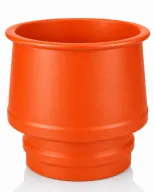 مزهرية الشفاه الصغيرة المنحنية