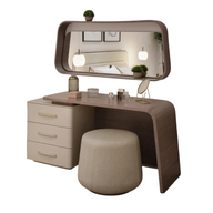 Alessa Dresser Set with Mirror & Chair