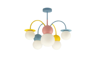 Modern Blue & Yellow Pendant Light YL-F-2936