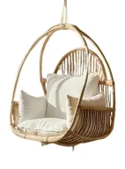 Malibu Hanging Chair With Fitted Cushion