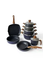 14-Pieces Terynova Granite Cookware Set