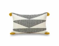 Black Cascade Cushion