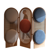 Nordica Hilda Room Separator - Wooden - Japanese Design