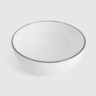 Coup Pasta Bowl Black Rim