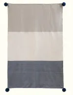 غطاء كحلي وبيج
