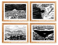 Darwisha Egypt Set of 4 (Landscape)