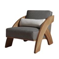 Hazel Natural Wood Chair - Hippo 201