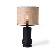 Black Bambo Isla Table Lamp