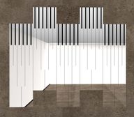 Stripes Linear Wall Mirror – Vertical Strip Design For Sophisticated Spaces