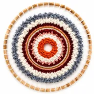 Mati Circle Handmade Wall Hanging Multicolor