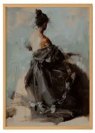 Classic Painting Woman Portrait
