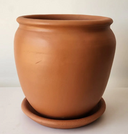 Shortie 50 cm Copper Clay Pot