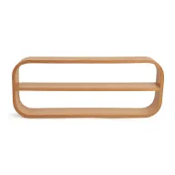 Curved Corner Shelving 2 Shelves