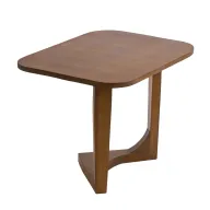 New C Side Table - Massive Beech Wood - Walnut Shade