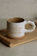 Grumpy Away Coffee Mug - White